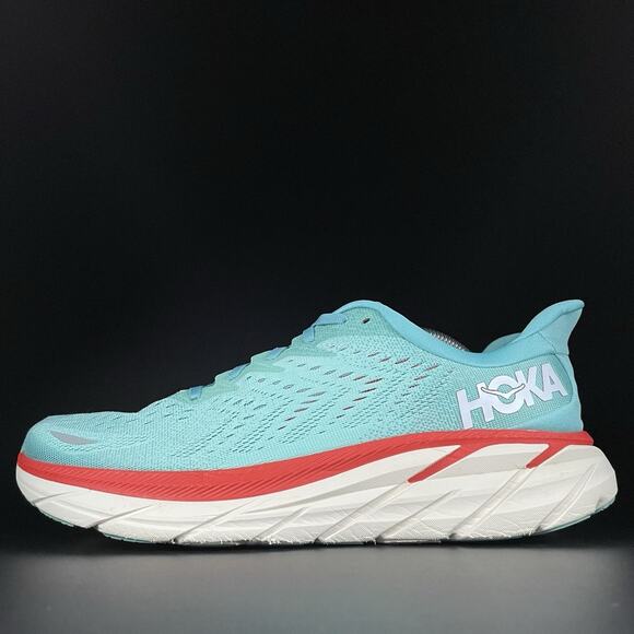 Hoka One One Other - Women’s 12 Men’s 10.5 Hoka One One Clifton 8 Blue Running Sneaker Athletic Shoes
